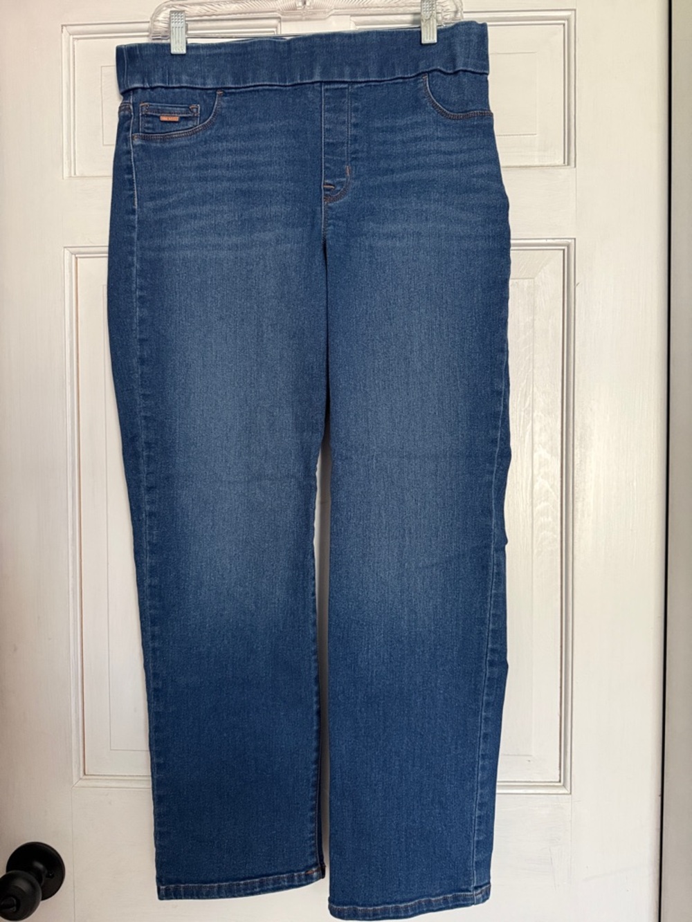 Nine West Mid Blue Straight-Leg Jeans